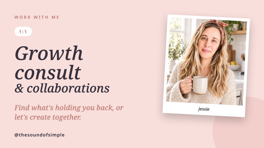 Growth consult and collaborations with Jessie